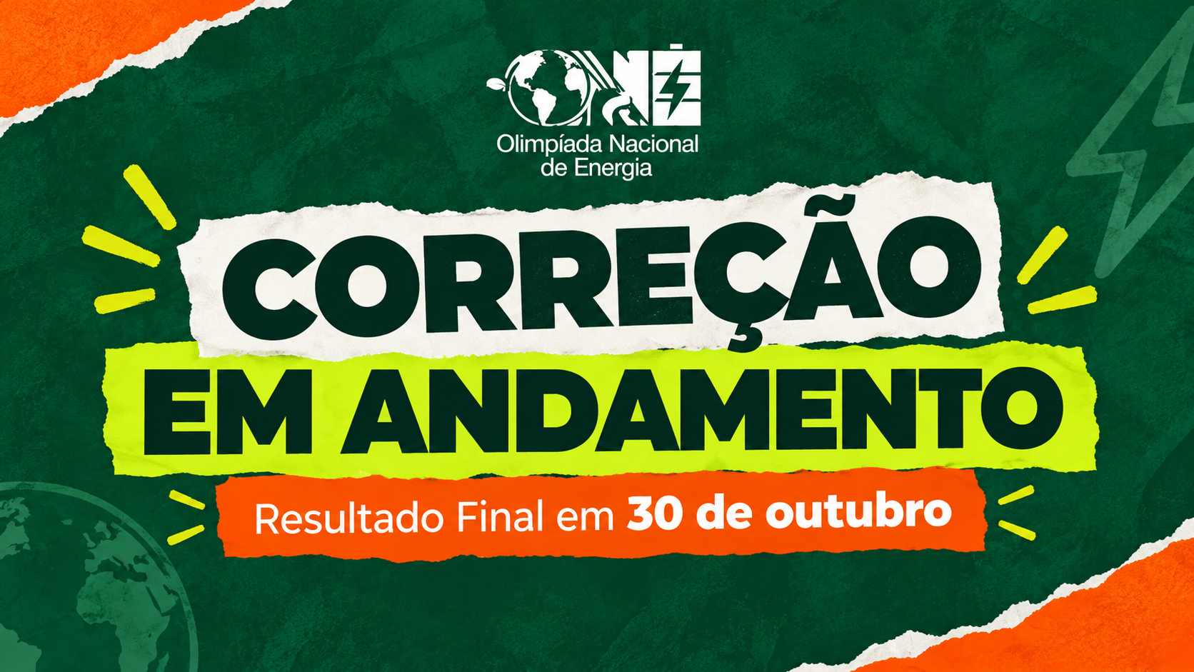 Olimpíada Nacional de Energia entra na fase de consolidação dos resultados