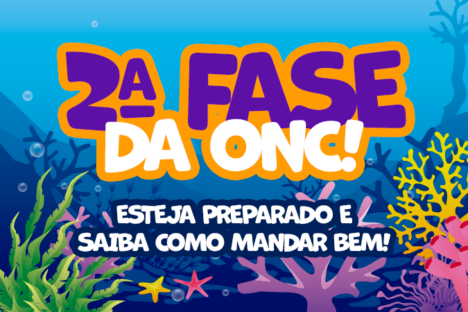 Parabéns, estudantes! Chegaram à 2ª fase da ONC 2025. É hora de mostrar foco e estratégia!